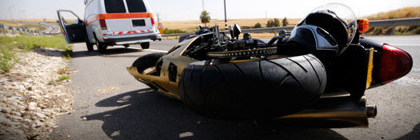 motorcycle accident - injury 