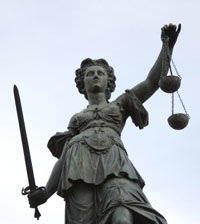 Justice Scale - Dedicated and Passionate about your case