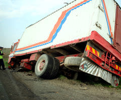 Someone in need of a truck accident attorney in Bristol, PA
